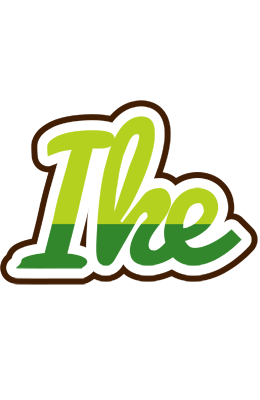 Ike golfing logo