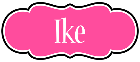 Ike invitation logo