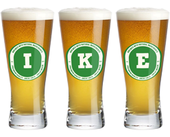 Ike lager logo