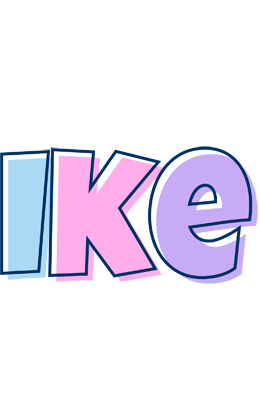 Ike pastel logo