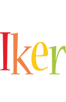 Iker birthday logo