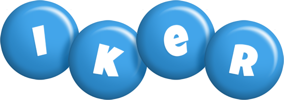 Iker candy-blue logo