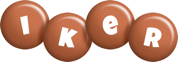 Iker candy-brown logo