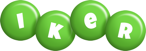 Iker candy-green logo