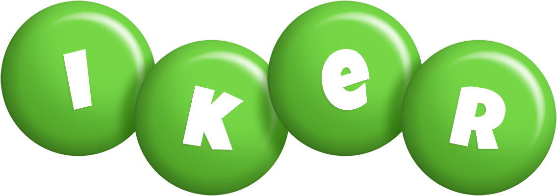Iker candy-green logo