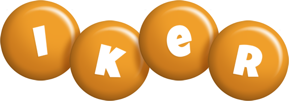 Iker candy-orange logo