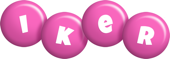 Iker candy-pink logo