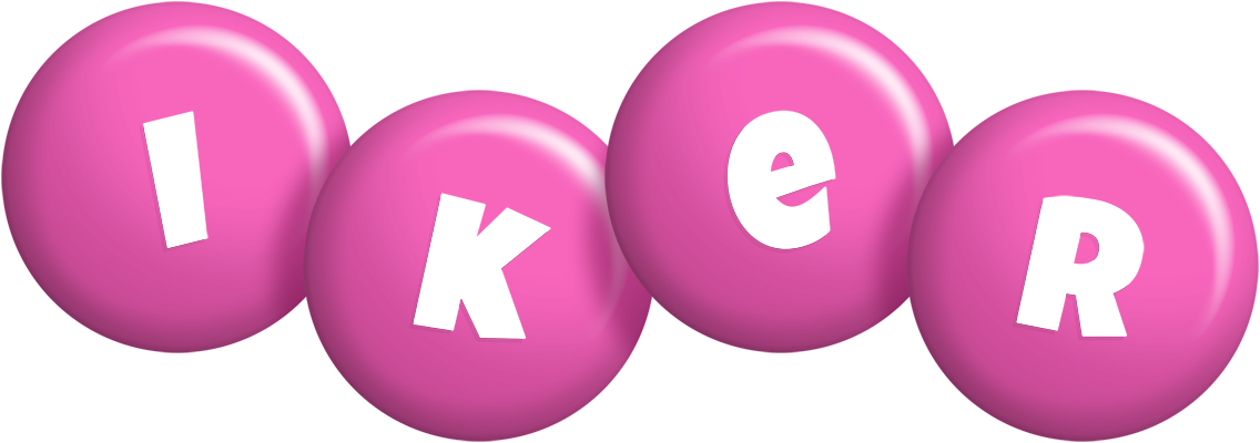 Iker candy-pink logo