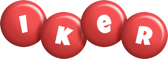 Iker candy-red logo