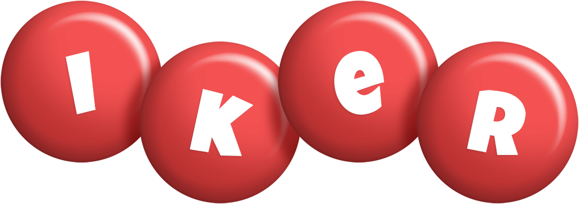 Iker candy-red logo