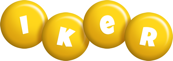 Iker candy-yellow logo