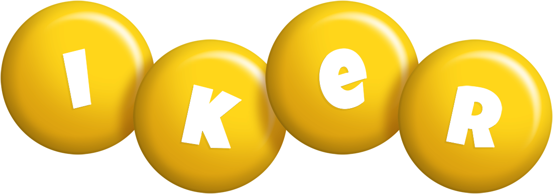 Iker candy-yellow logo