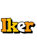 Iker cartoon logo