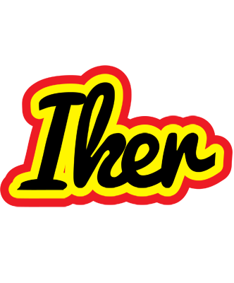 Iker flaming logo