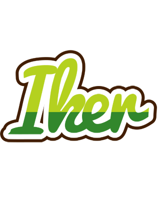 Iker golfing logo