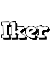 Iker snowing logo