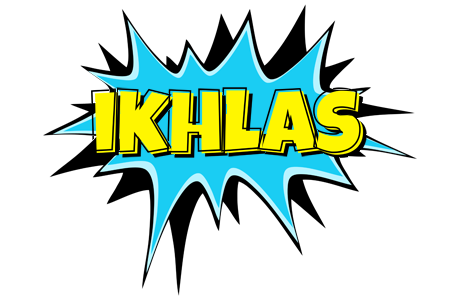 Ikhlas amazing logo