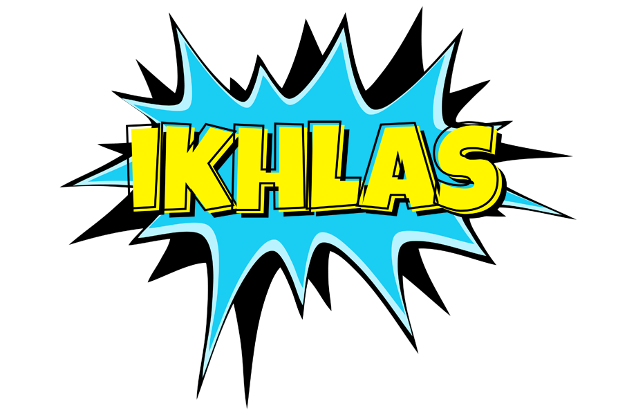 Ikhlas amazing logo