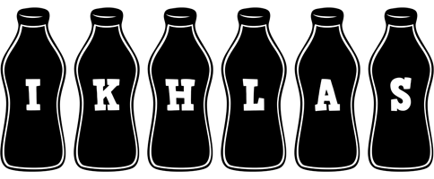 Ikhlas bottle logo