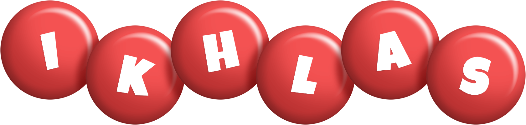Ikhlas candy-red logo