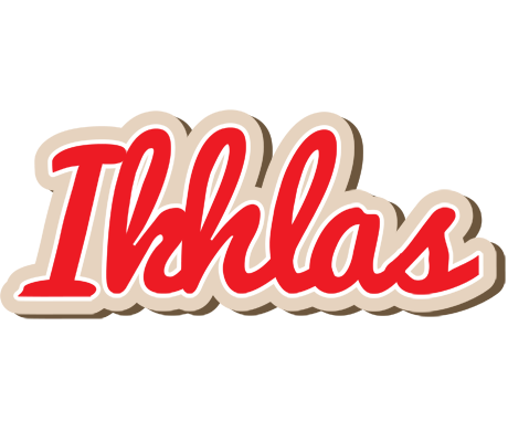 Ikhlas chocolate logo