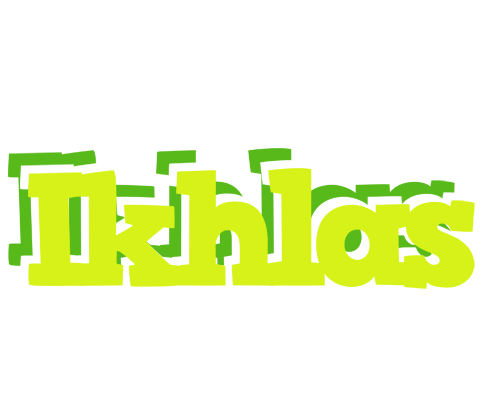 Ikhlas citrus logo