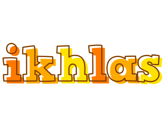 Ikhlas desert logo