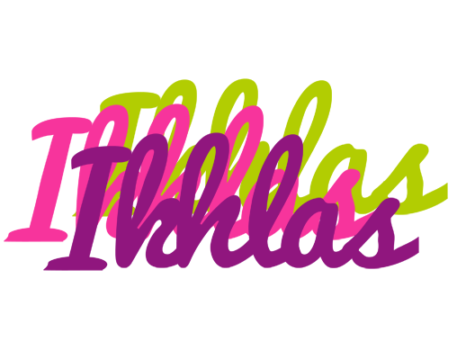 Ikhlas flowers logo