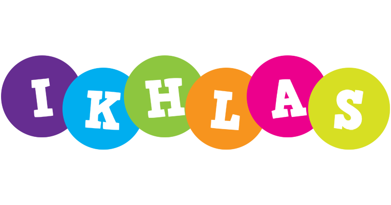 Ikhlas happy logo