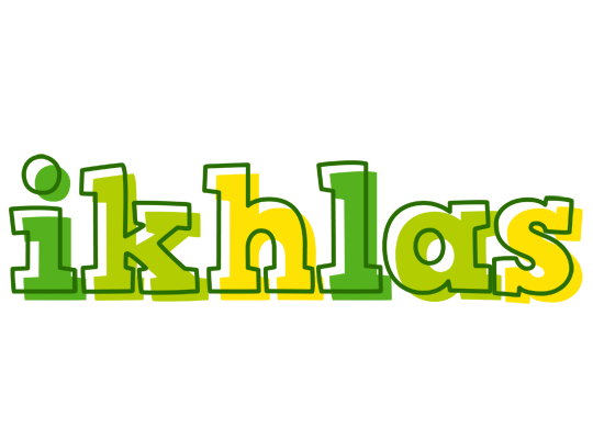 Ikhlas juice logo