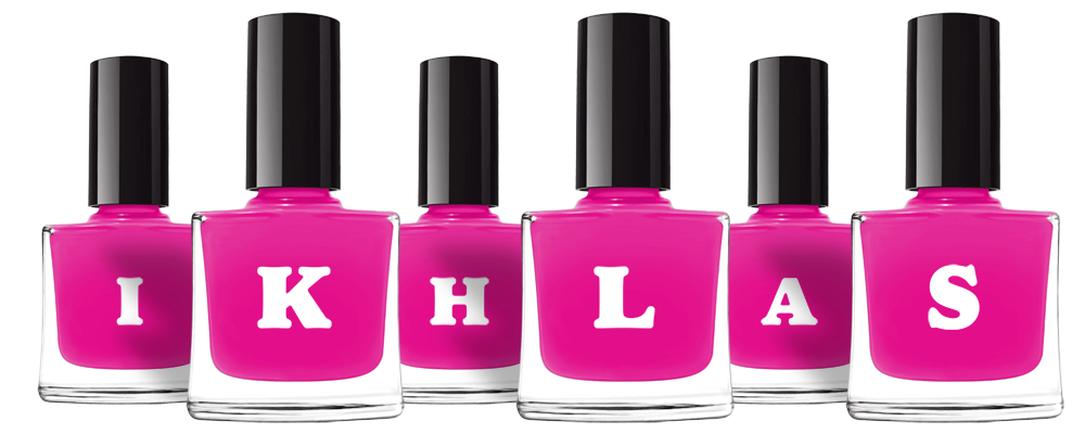 Ikhlas nails logo