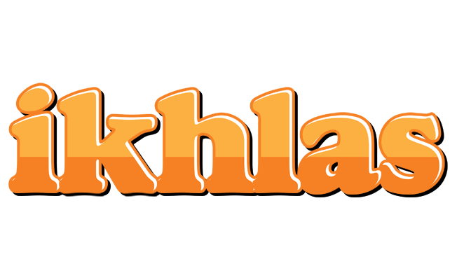 Ikhlas orange logo