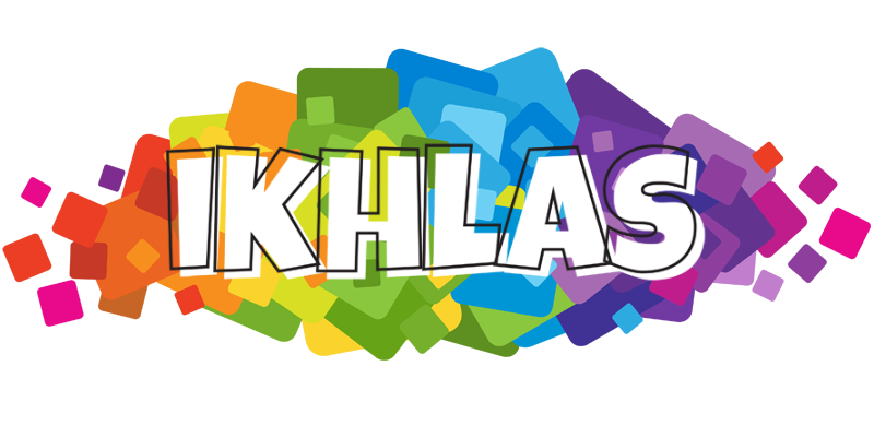 Ikhlas pixels logo