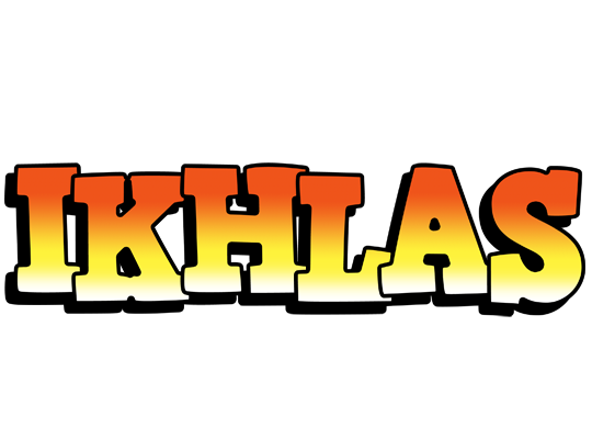 Ikhlas sunset logo