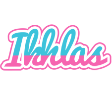 Ikhlas woman logo