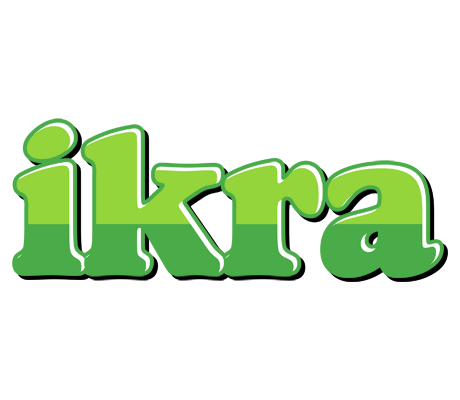 Ikra apple logo