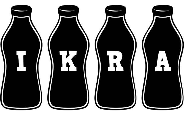 Ikra bottle logo