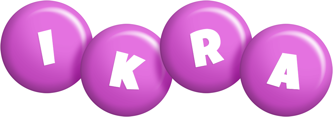 Ikra candy-purple logo