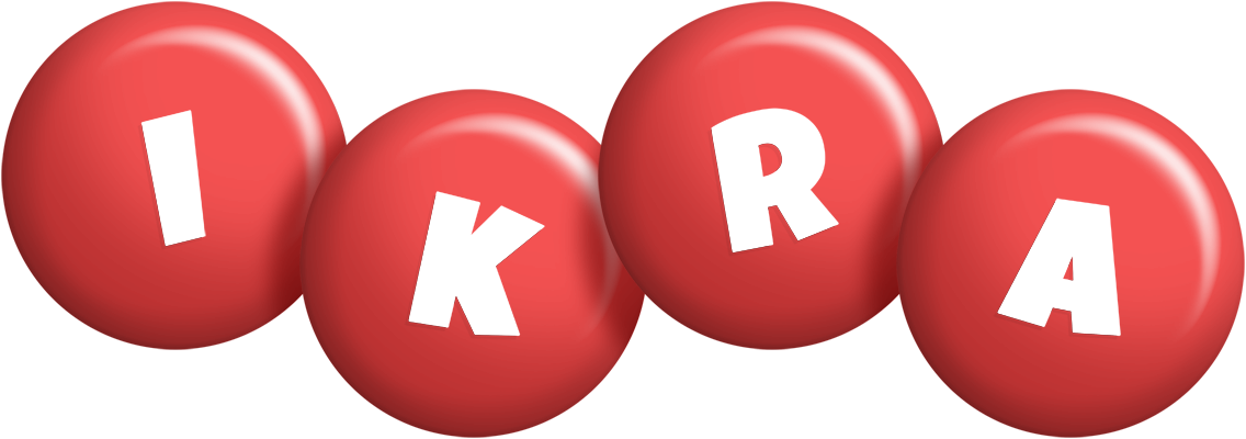 Ikra candy-red logo