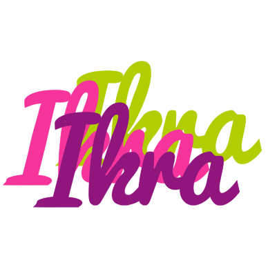 Ikra flowers logo