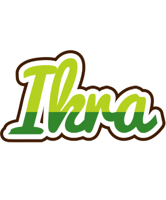 Ikra golfing logo