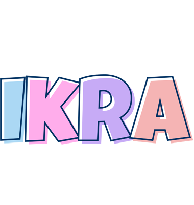 Ikra pastel logo