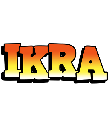 Ikra sunset logo