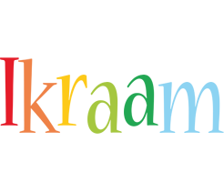 Ikraam birthday logo