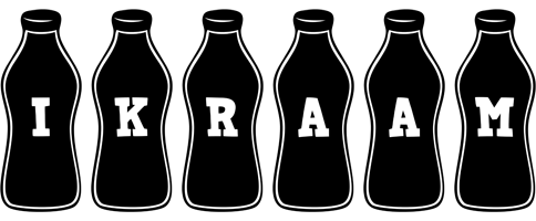 Ikraam bottle logo