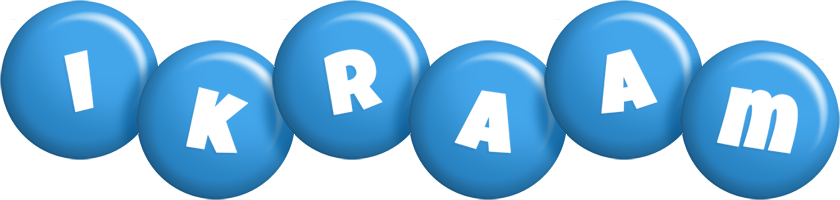 Ikraam candy-blue logo