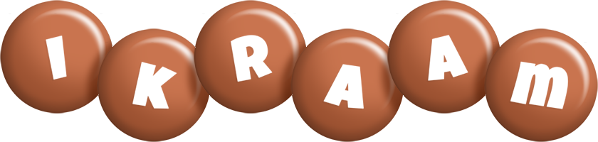 Ikraam candy-brown logo