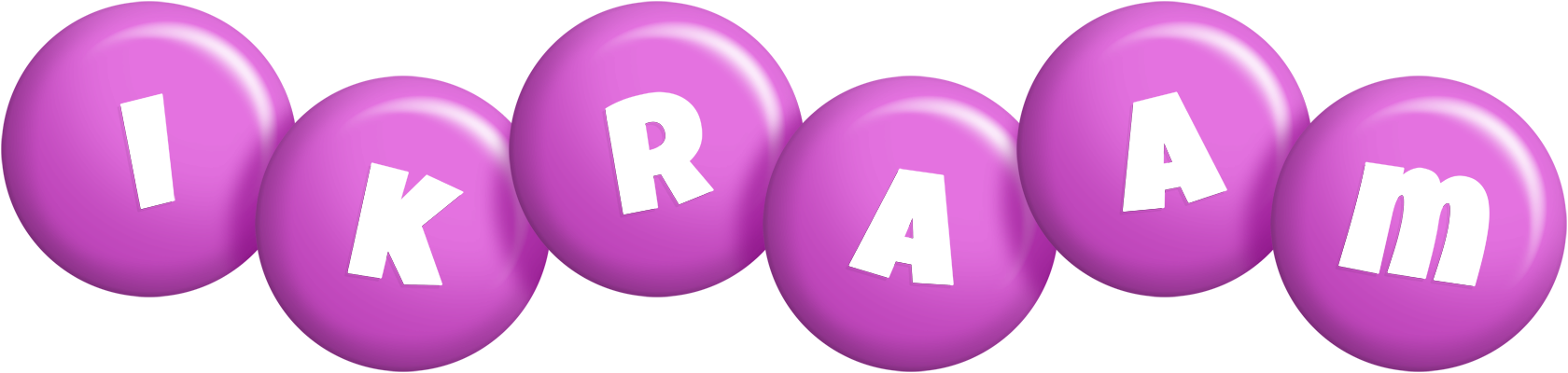 Ikraam candy-purple logo
