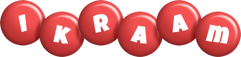 Ikraam candy-red logo