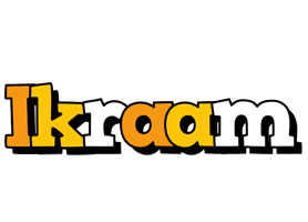 Ikraam cartoon logo